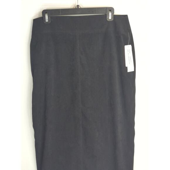 Larry Levine Black Sports Stretch Straight Pencil‎ Skirt Women's Sz 10 - Picture 3 of 9